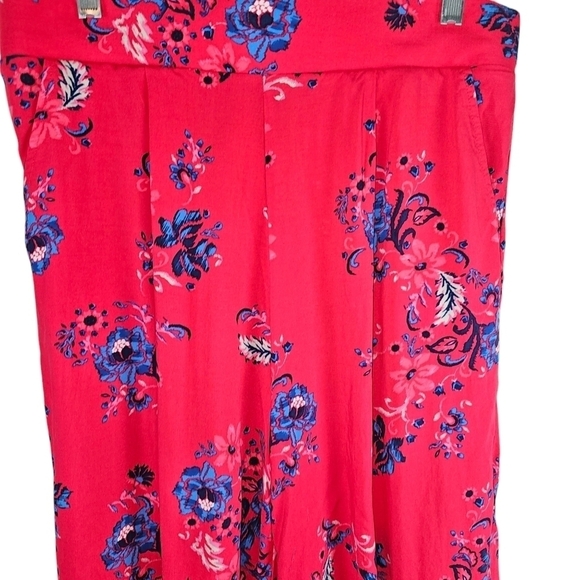 TORRID Floral Wide Leg Pants in 00T - Picture 6 of 11